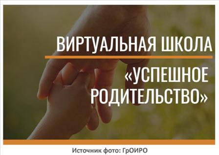 Областная постоянно действующая виртуальная школа для родителей «Успешное родительство»