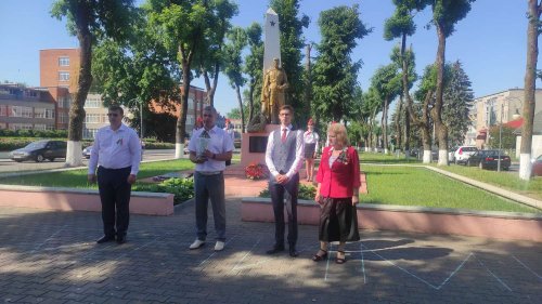 Эстафета передачи Вечного огня «80 лет скорби и памяти»