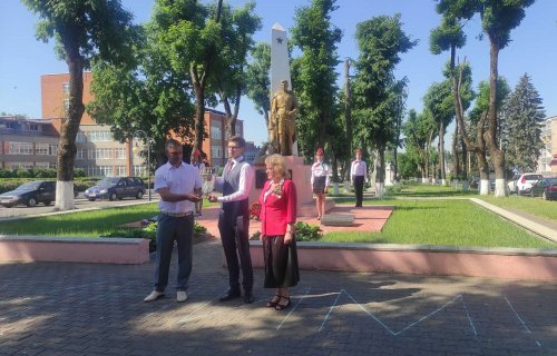 Эстафета передачи Вечного огня «80 лет скорби и памяти»