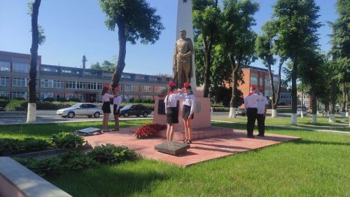 Эстафета передачи Вечного огня «80 лет скорби и памяти»