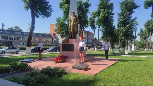 Эстафета передачи Вечного огня «80 лет скорби и памяти»