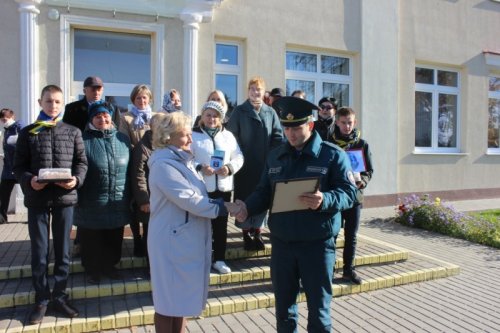 Акция «Молодежь  за безопасность"