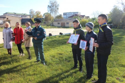 Акция «Молодежь  за безопасность"