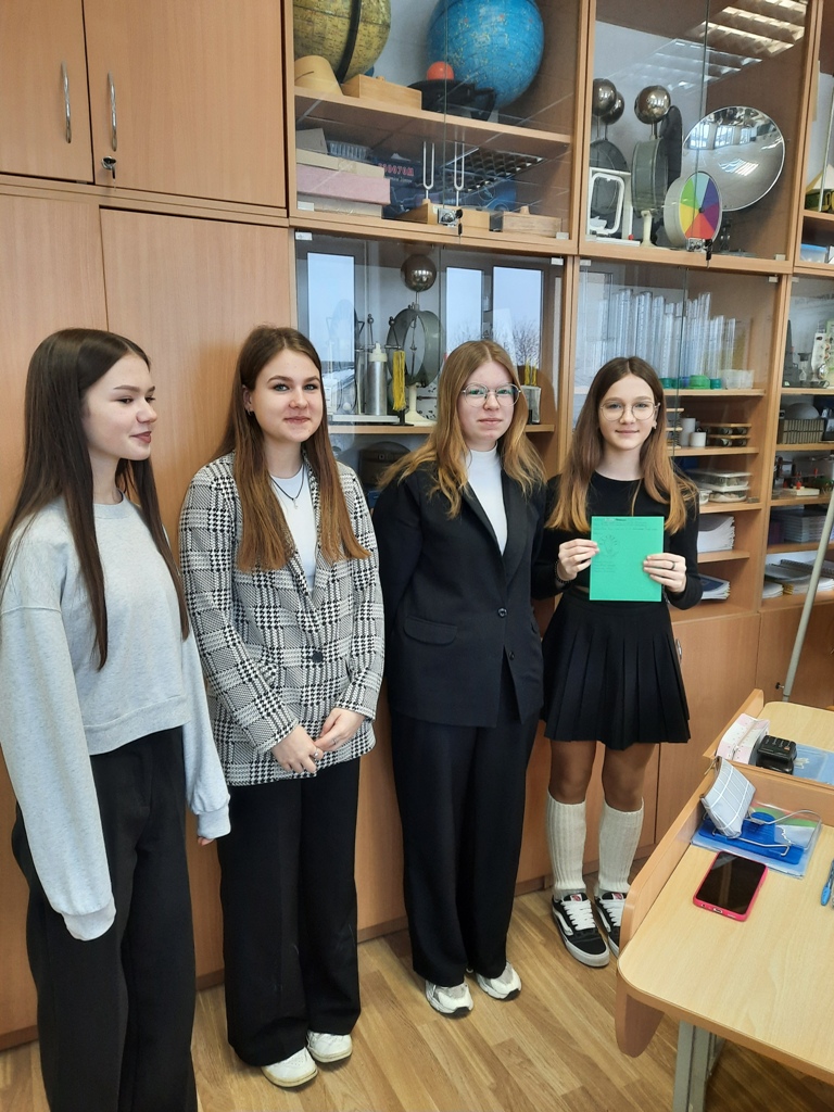 Физический турнир в 9б классе